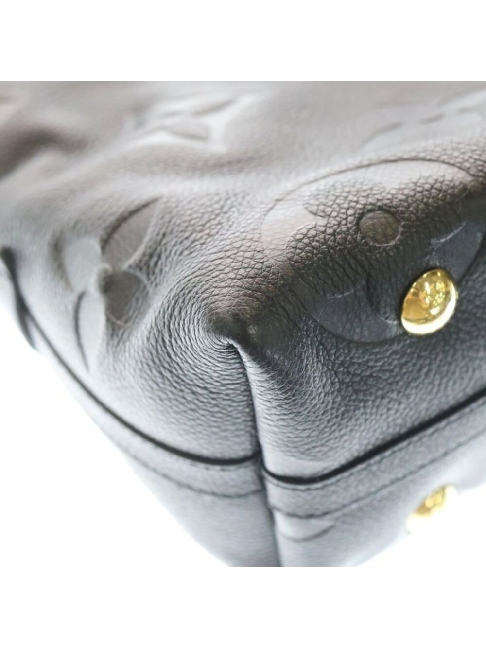 Louis Vuitton Monogram Empreinte Carryall Zip NM Black Leather Pouch - Picture 6 of 6